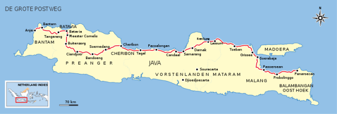 Jalan Raya Pos Jawa Daendels 1808
